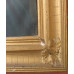 Starožiný drevený rám zlatený 73,5x56,2 cm