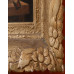 Drevený zlatený rám 69,8x49,2 cm Secesia