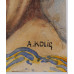 Anton Kolig (1886-1950)-Portrét ženy