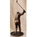 Charles C-Golfista bronz patinovaný