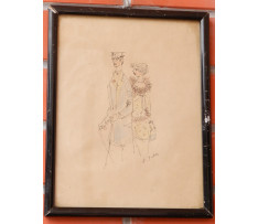Ľudovít Fulla(1902-1980)-Na prechádzke
