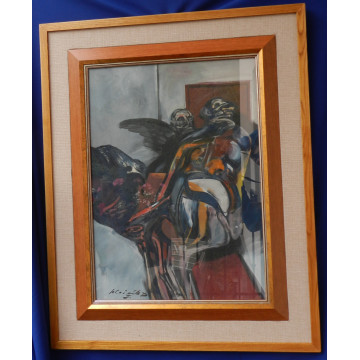 Hložník Vincent(1919-97)-Zápas Démonov