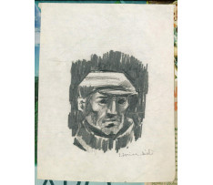 Imrich Weiner-Kráľ(1901-1978)-Hlava vojaka