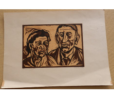 Imrich Weiner-Kráľ1901-1978)-Dvojportrét