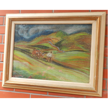 Arnold Peter Weisz Kubínčan(1898-1945)-Návrat z poľa