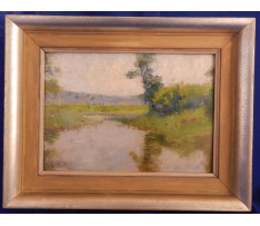 Gustáv Mallý(1879-1952)-Krajina