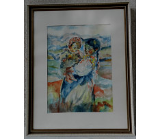 Mallý Gustáv (1879-1952)-Deti z Važca