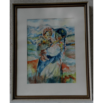 Mallý Gustáv (1879-1952)-Deti z Važca