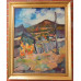 Nagy Oszkar(1883-1965)-Ulica v Baya Mare