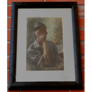 Arnold Peter Weisz-Kubínčan(1898-1945)-Zamyslený muž 