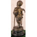 Schwabe H(1847-)-Ranený žobrajúci putti