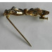 ART DECO zlatá briliantová brošňa 1,05 ct s Onyxmi?