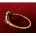 Art Deco prsteň briliantový 0,45 ct (11ks)