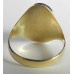 Zlatý Pánsky Prsteň s Chalcedonom 16 ct a synt. Spinelom 0,05 ct ok. 1949