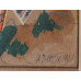 And. Barčík(1928-2004)-Nálepky zo zápaliek (koláž)