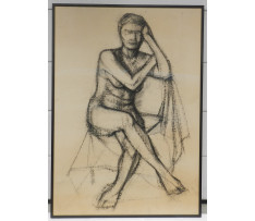 Andrej Barčík(1928-2004)- Zasnený akt
