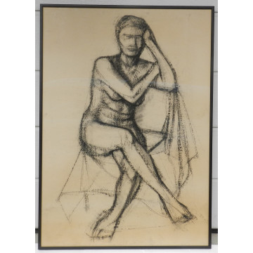Andrej Barčík(1928-2004)- Zasnený akt