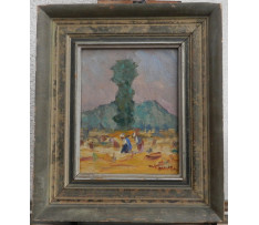 Benka Martin(1888-1971)-Hrabačky pod topoľom