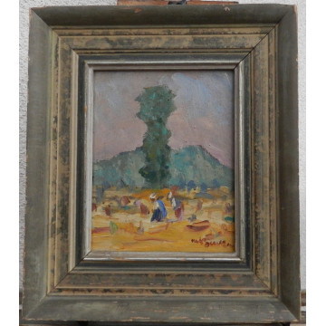 Benka Martin(1888-1971)-Hrabačky pod topoľom