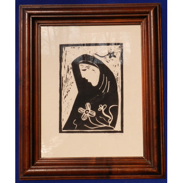 Mikuláš Galanda(1895-1938)- Žena s kytičkou