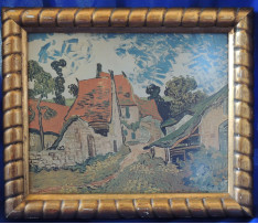 Vincent van  Gogh-Ulica  v  AUVERS-SUR-OISE