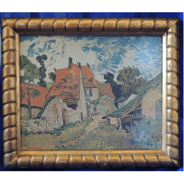 Vincent van  Gogh-Ulica  v  AUVERS-SUR-OISE
