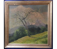 Edmund Gwerk (1895-1956)-Krajina z okolia Banskej Štiavnice