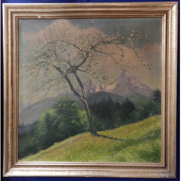 Edmund Gwerk (1895-1956)-Krajina z okolia Banskej Štiavnice