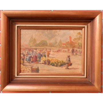 Elemér Halász-Hradil(1873-1948)-Na trhu I