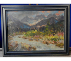 Hosperger Emanuel (1891-1984)-Pohľad na Tatry