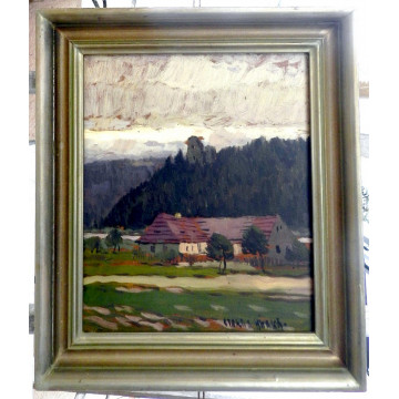 Hůrka Otakar(1889-1966)-Letná krajinka