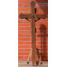 Starý drevený kríž Ježíš Kristus 19 stor.