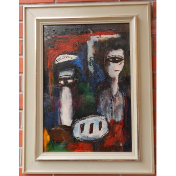 Jíra(1929-2005) –Oči obraz Česká moderna 
