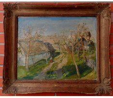 Josef Konečný(1909-1989)-Jaro na Sázavě