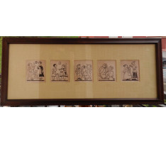 Josef Lada(1887-1957)-ilustracia 5 kresieb