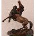 Pierre-Jules Mêne(1810-1879) Pripis.-Zápas vlka s koňom