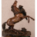 Pierre-Jules Mêne(1810-1879) Pripis.-Zápas vlka s koňom
