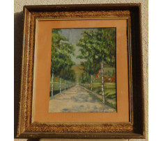 Menyhert Toth (1904-80)-Cesta brezovým hájom