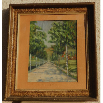 Menyhert Toth (1904-80)-Cesta brezovým hájom