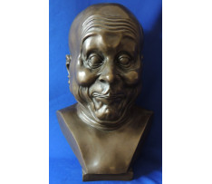 František Xaver Messerschmidt- Charakterová hlava , bronz 
