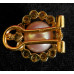 Zlaté Naušnice bril. cca 1,20 ct s perlami cca 14,10 ct