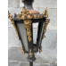 Nočné lampy 19. storočie párové kov.zliatina 