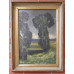 Oliva Viktor(1861-1928)-Stromy v krajine