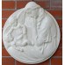 Starý Kruhový relief Madona s dieťaťom