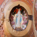 Oválny obrazový rám s Pannou Máriou