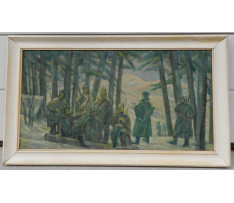 Emil Paulovič (1922-2004)-Pred zemljankou