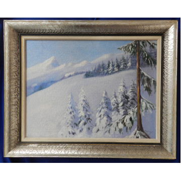 Polonyi Karol(1894-1946)-Tatry v zime