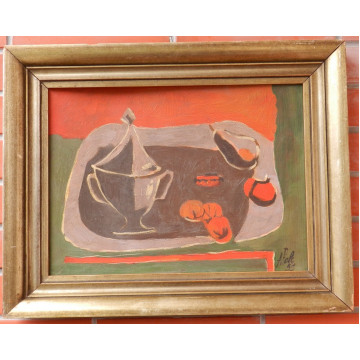 Antonín Pelc(1895-1967)-Zátišie s ovocím