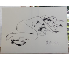 Andrej Bělocvětov(1923-97)-Ležiace ženy
