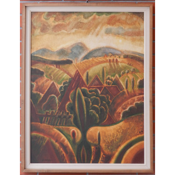 Balko Stanislav (1943-)-Krajina IV/ 2 triptych